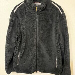 Stoic black fleece sheep style jacket